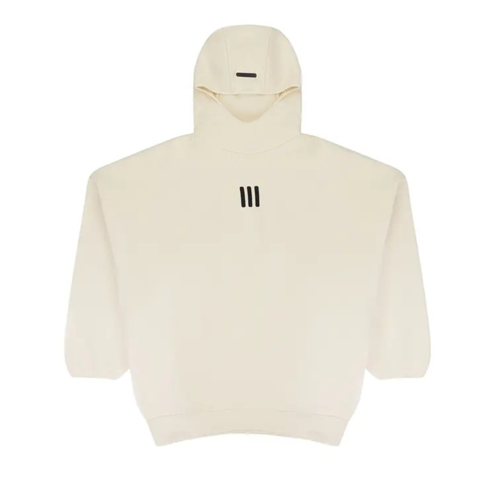 Adidas Fear Of God Athletics Heavy Fleece Hoodie Cream Color size L